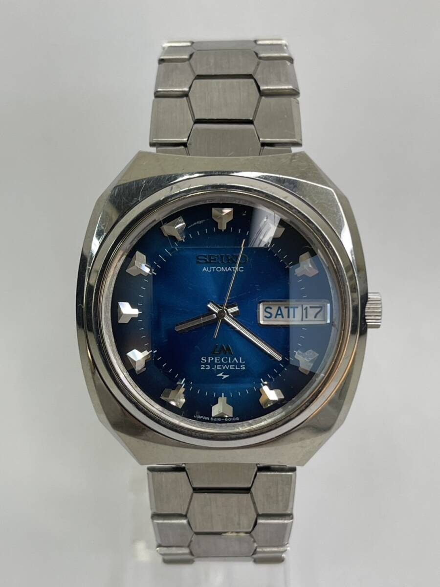 未使用 70s SEIKO オートマチック 純正ブレス 9面カットガラス