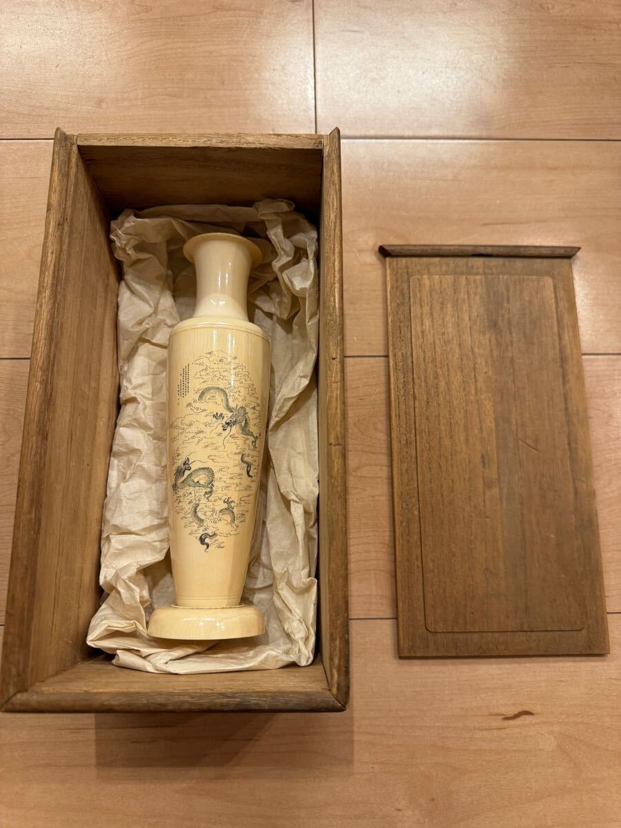 送料無料 中国古玩 景泰藍七宝花瓶 高さ約26cm （景泰藍