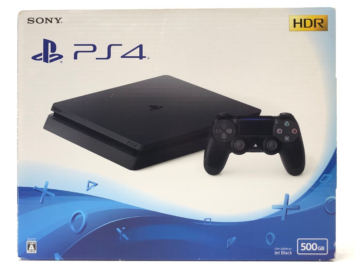 中古/付属品揃い☆PS4本体☆CUH-1000A/500GB☆プレステ4/ジェット 
