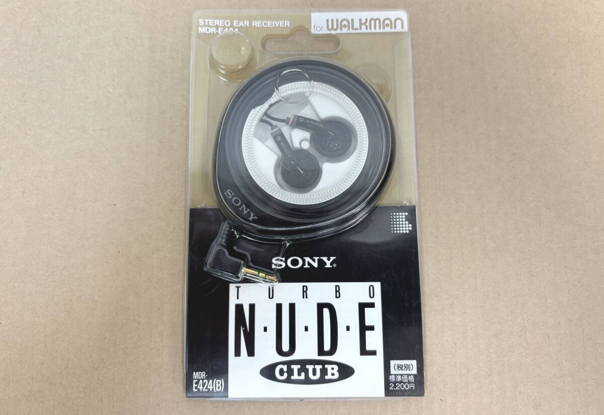 ソニー MDR-E424 TURBO NUDE CLUB 未開封品