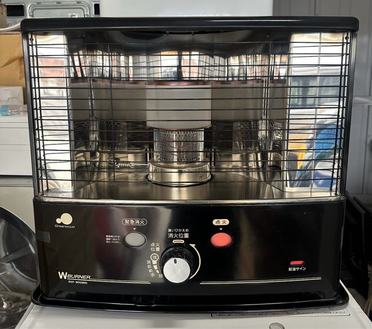未使用 Green Wood グリーンウッド 石油ストーブ GKP-P247N 【公式通販】