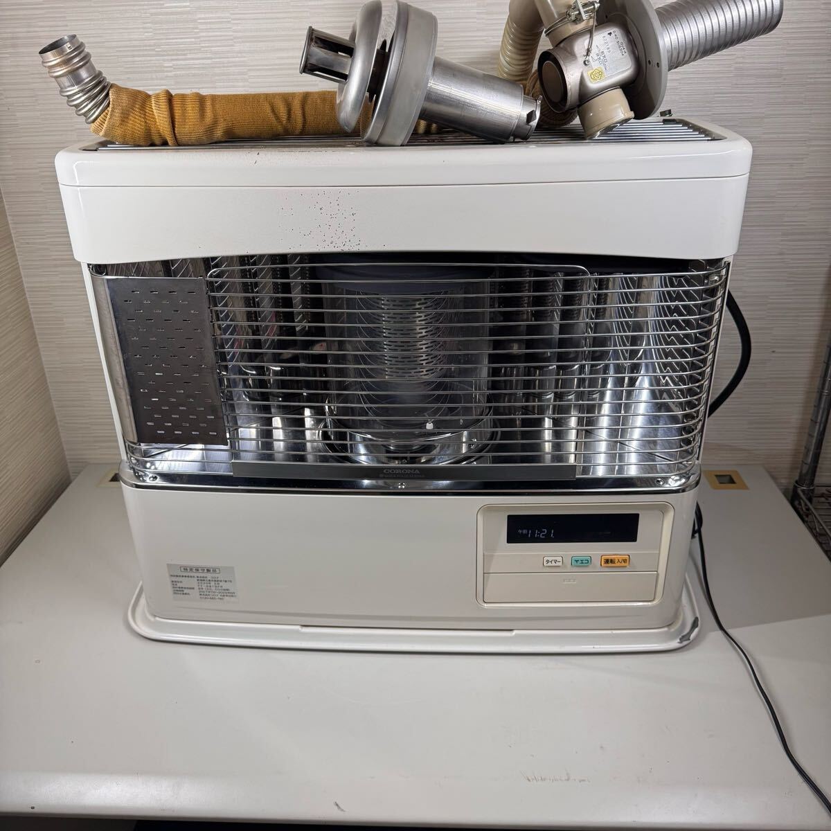 コロナ FF式 床暖 ストーブ UH-F7013PR 2013年製 燃焼確認済み