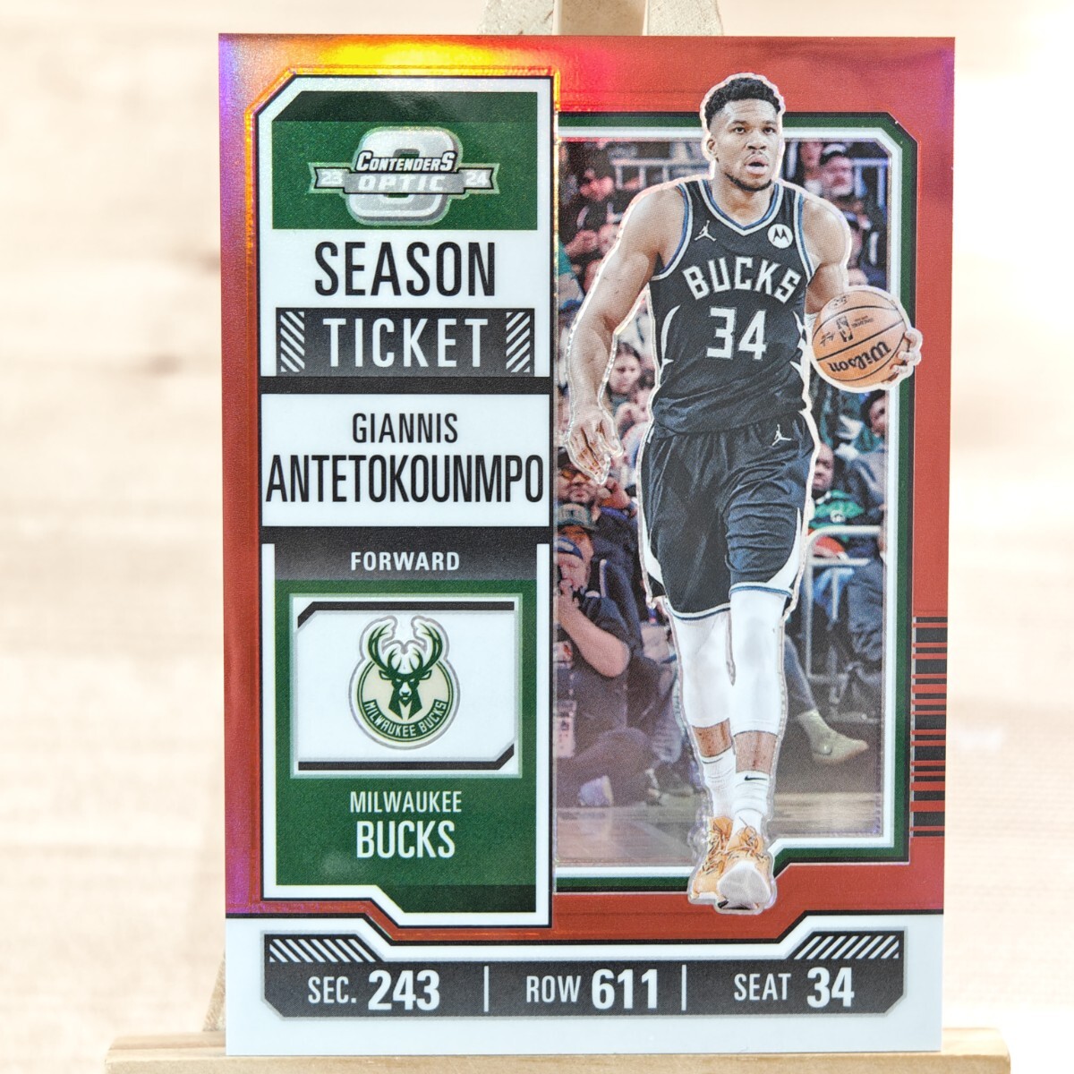Giannis ヤニス アデトクンボ 直筆サインカード　世界144枚限定 Giannis ヤニス アデトクンボ 直筆サインカード Giannis ヤニス
