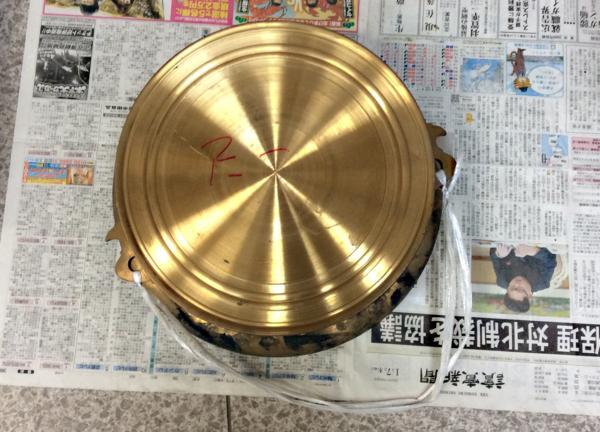 【未使用】 25 ★大幅値下★ 1尺1寸 鏡直径 京都製 ★双盤★本体のみ 国産品 新品未使用【信頼のヤフオク!実績25年】☆の落札情報詳細 ...