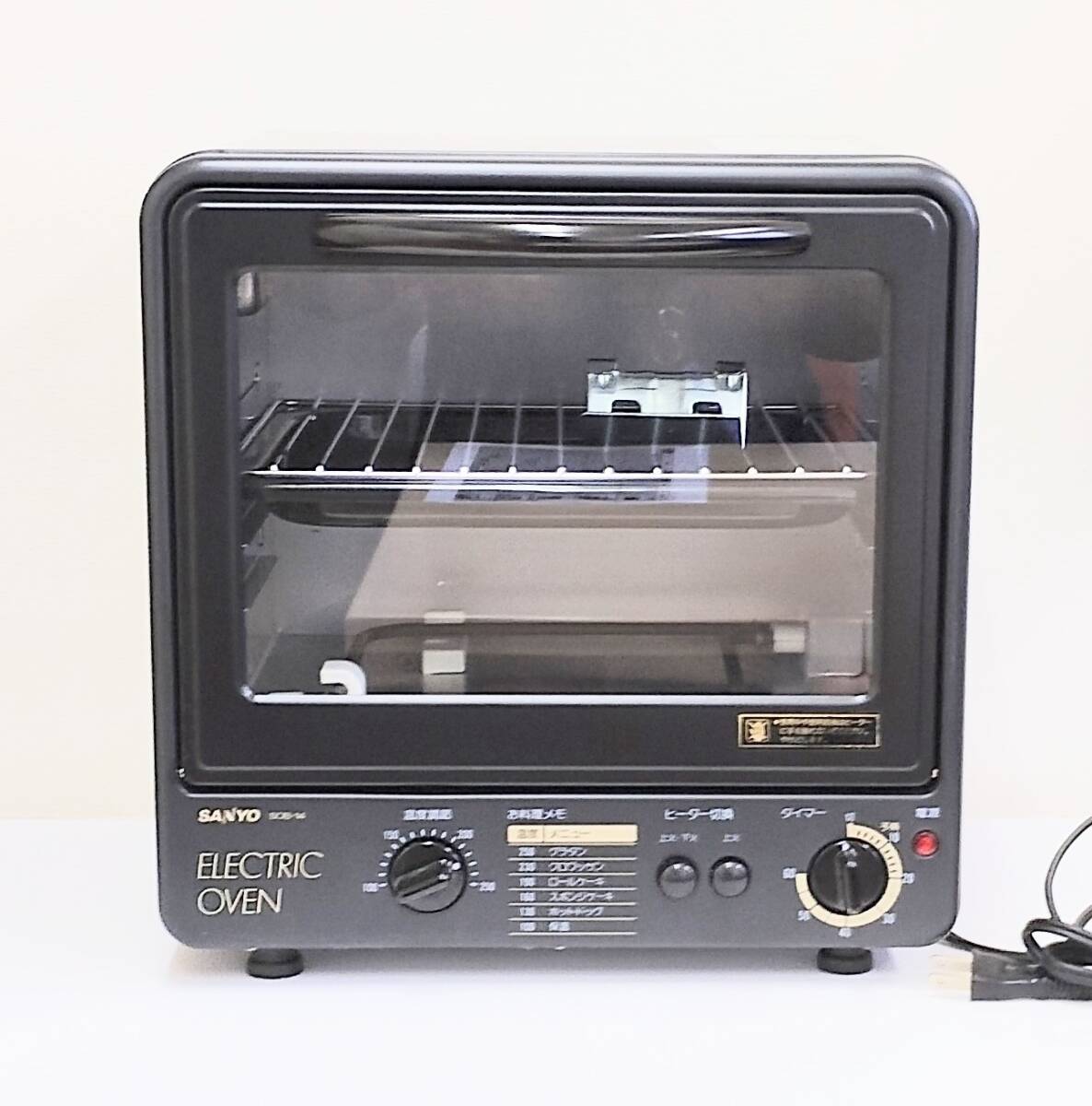 新品未使用】 SANYO サンヨー SOB-14 電気オーブン 00年製（t7545 