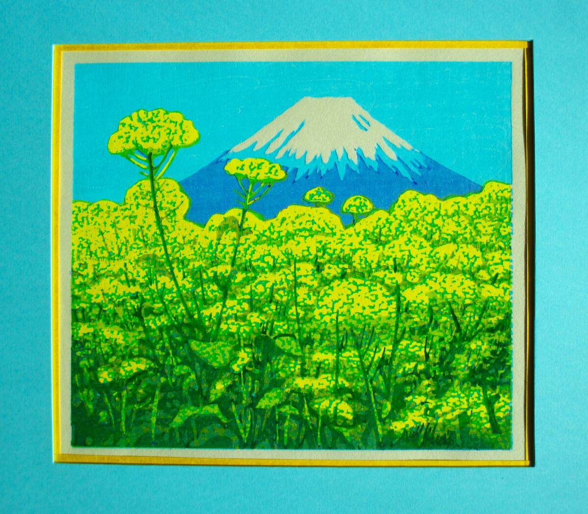 木版画□ 前田光一 『水鏡の家』 直筆サイン 額装 の落札情報