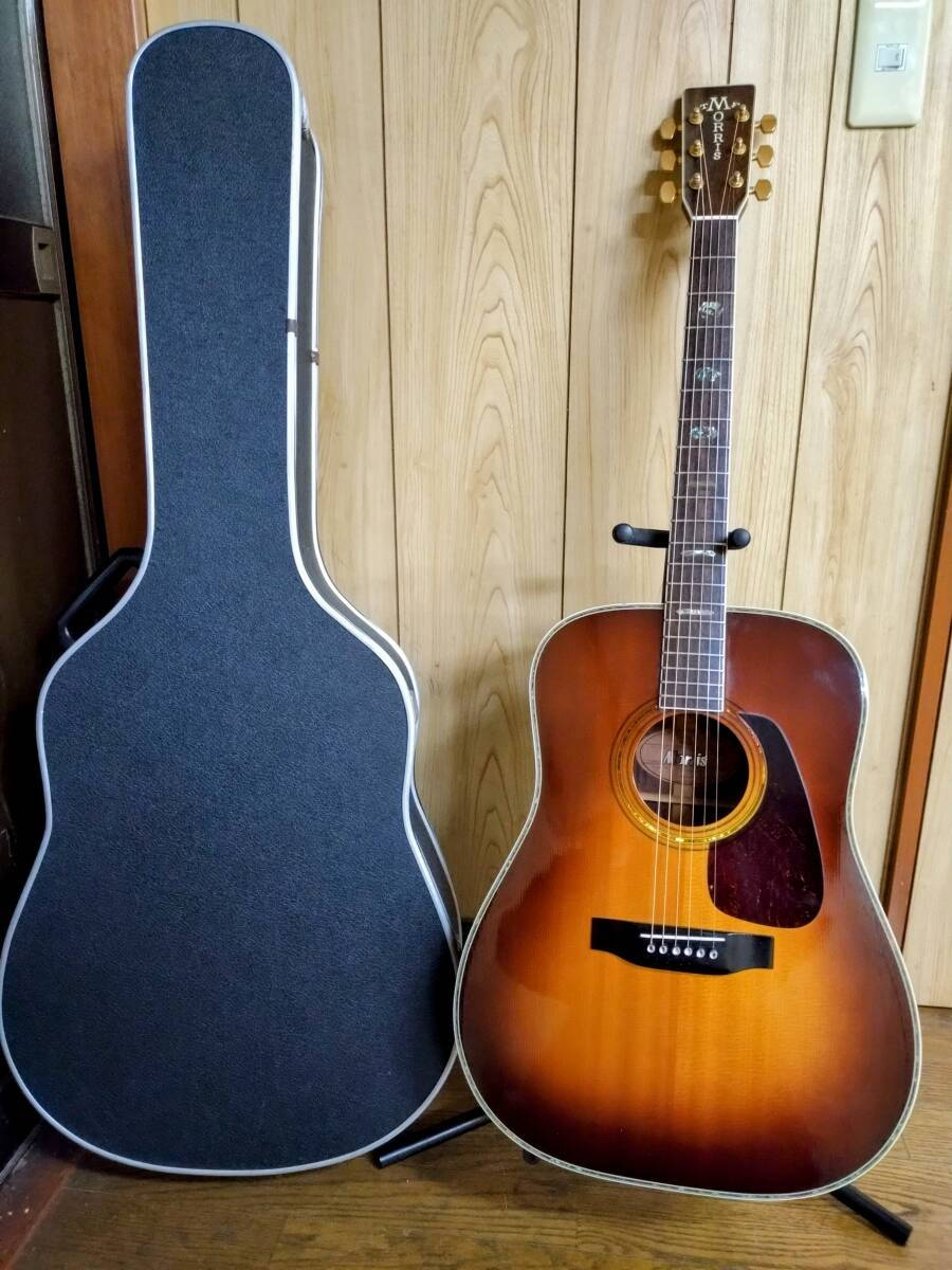 MORRIS TF-801 ハカランダ アコースティックギター