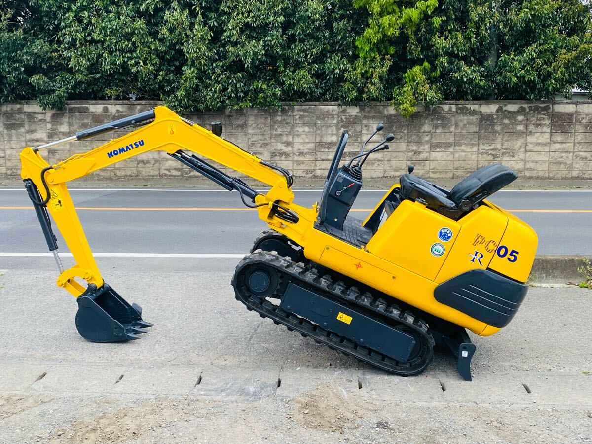 新潟発 コマツ KOMATSU ユンボ バックホー パワーショベル 油圧