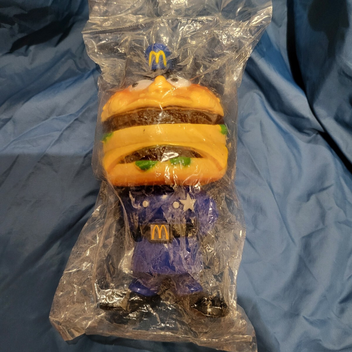 年代物】マクドナルド ビッグマックポリス ソフビ人形 年代物