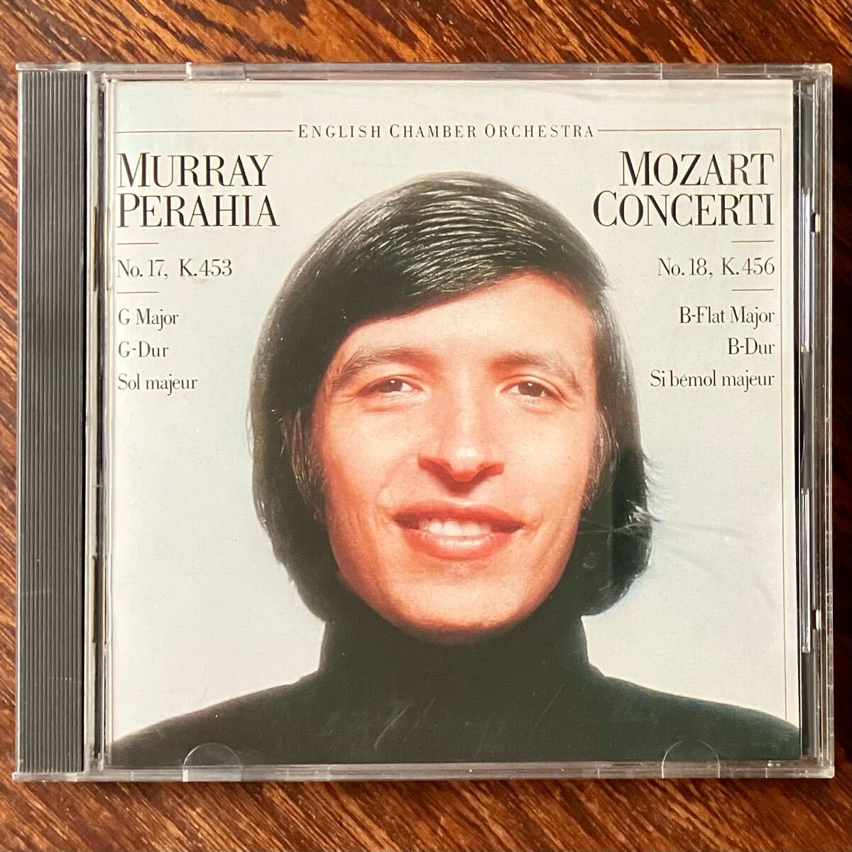 目立った傷や汚れなし】【1B1・CBS/SONY初期盤】マレイ・ペライア