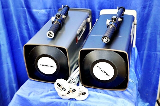 2台セット Fujinon DIGI POWER26 HA26x6.7 BEPS-JQ1A フジノン 26倍HDスタジオレンズ+ERD-5A-G90A ズームデマンド 中継 製作 放送 58360Yの1番目の画像