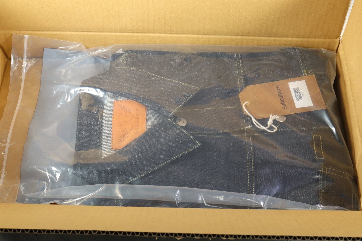ジャケット・アウター Subculture S07XX(IRON) INDIGO 48 SUBCULTURE S07XX(IRON) DENIM JACKET 48の通販 by みーちゃん's