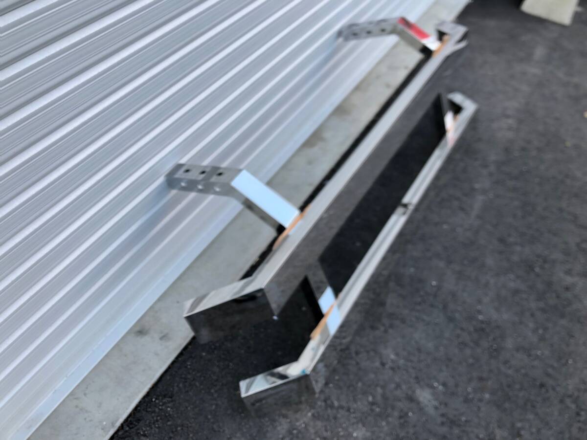 ☆ステンレスリアバンパー長さ1400㎜☆格安スタートデコトラ☆研磨