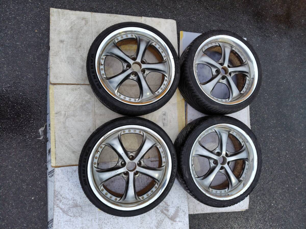 WORK VS-KF 18インチ 8j / 9j 114.3 5穴　4本セット WORK VS-KF 18インチ 8j / 9j 114.3 5穴 4本セット Work VS-KF