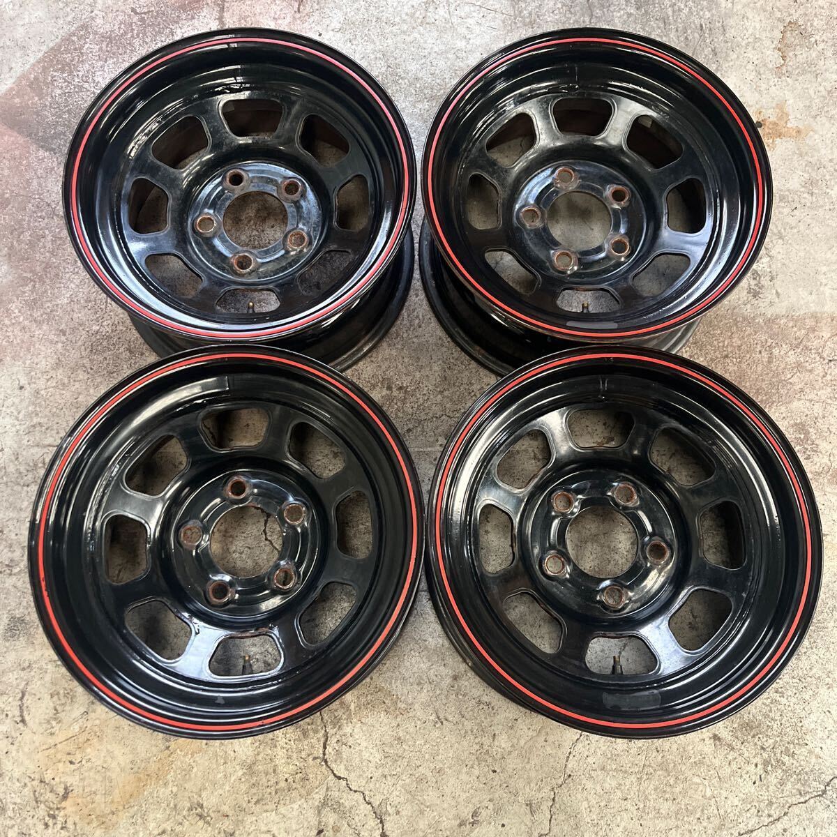 シボレー 純正スチールホイール PCD127+255/70R15 C1500 タホ