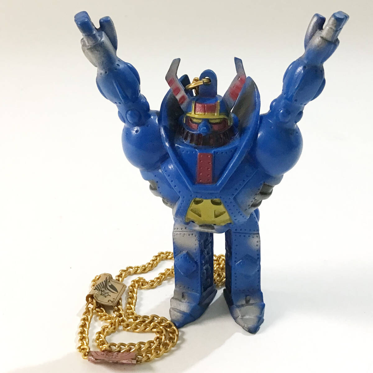 中嶋製作所 テッカマン ペンダント 昭和レトロ 玩具 タツノコプロ ソフビ 中古】当時物！ 中嶋製作所【ウルトラ合金 テッカマン ペガスロボット