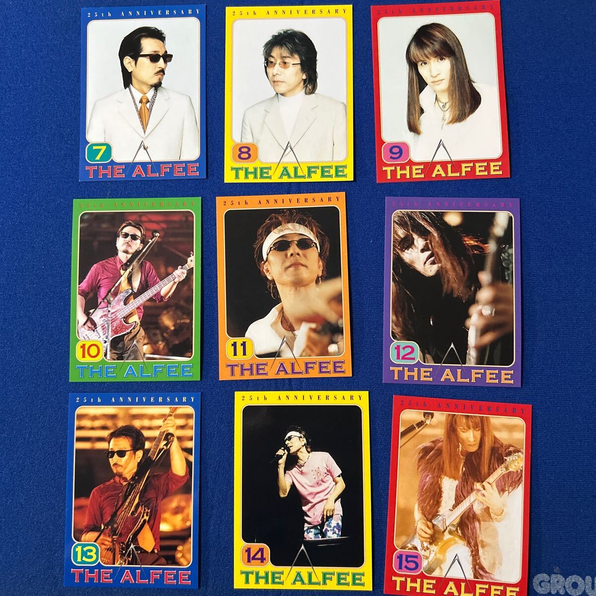 THE ALFEE アルフィー 2006トレカセット④ THE ALFEE AUBE2006 ONEトレカ 1〜60の60枚セット