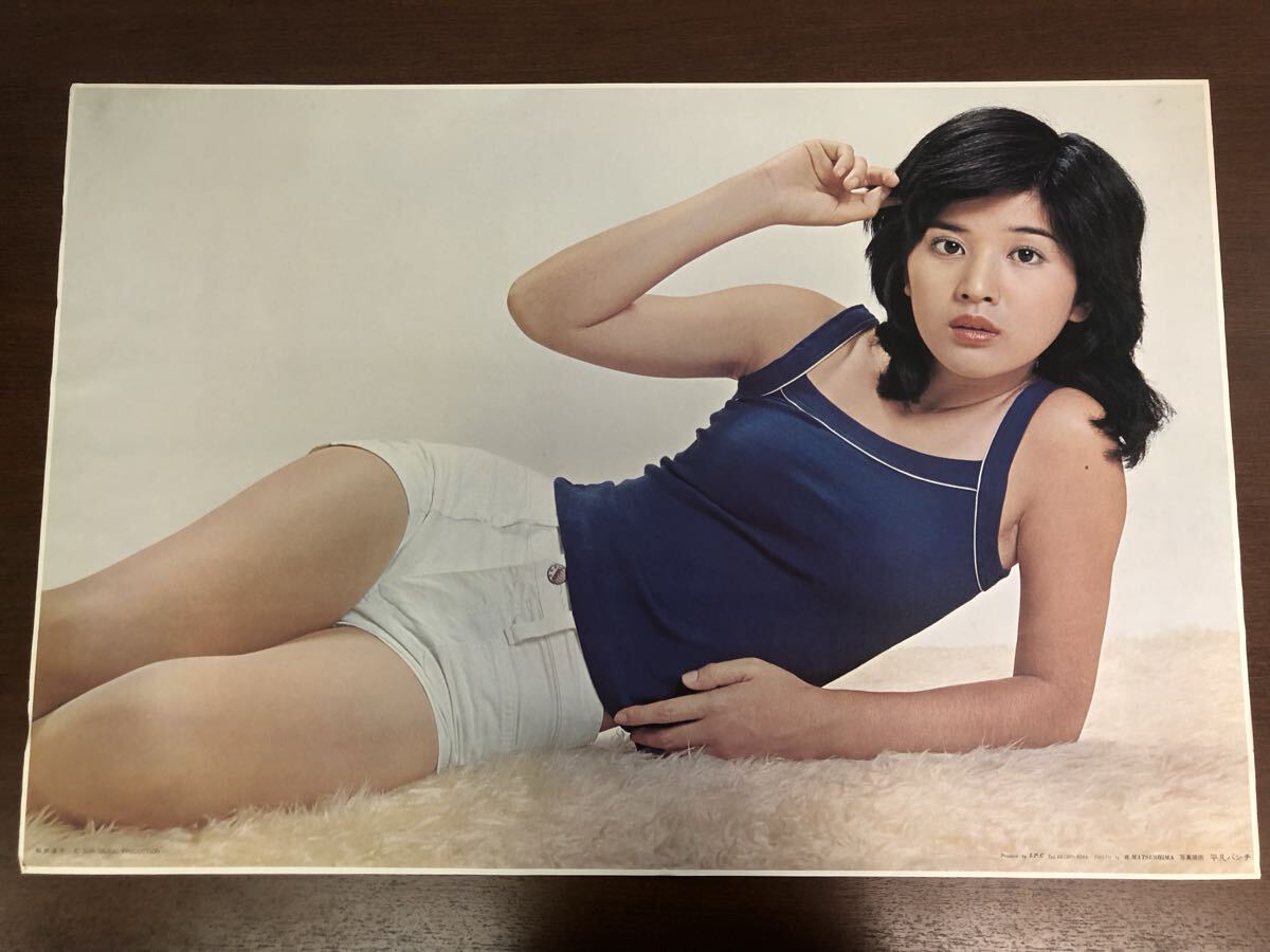 未使用 長期保管品 酒井法子 下敷き 2枚セット 希少 レア