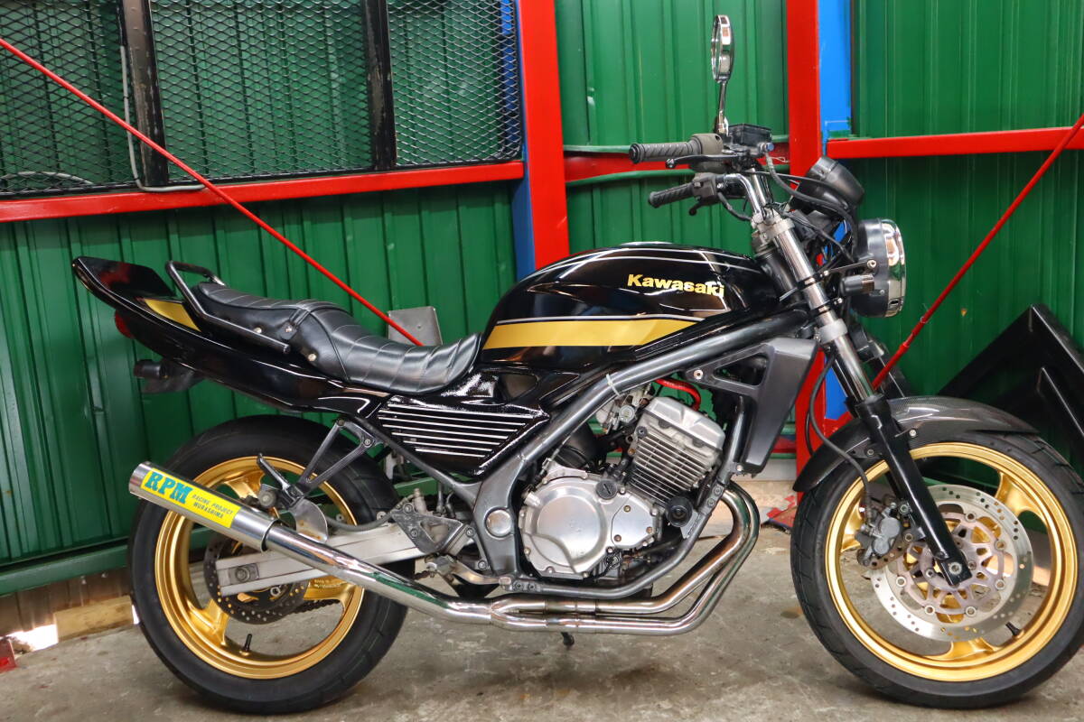 タンデムバー RZ250 RZ350 ヤマハ - 「rz250 当時物 グラブバー」の