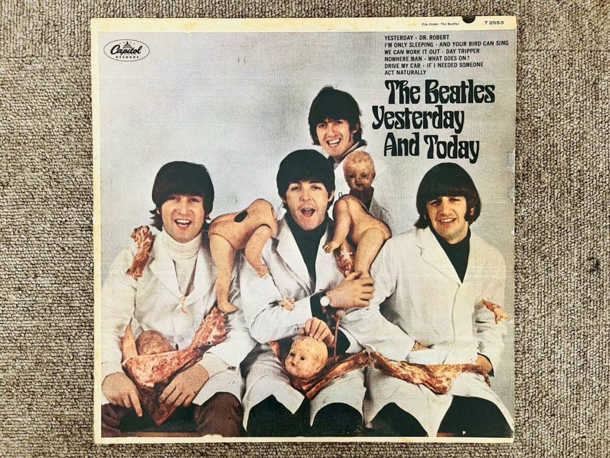 ◇◇LP BEATLES ビートルズ NO.5 オデオン/赤盤/水色帯/ペラジャケ OR