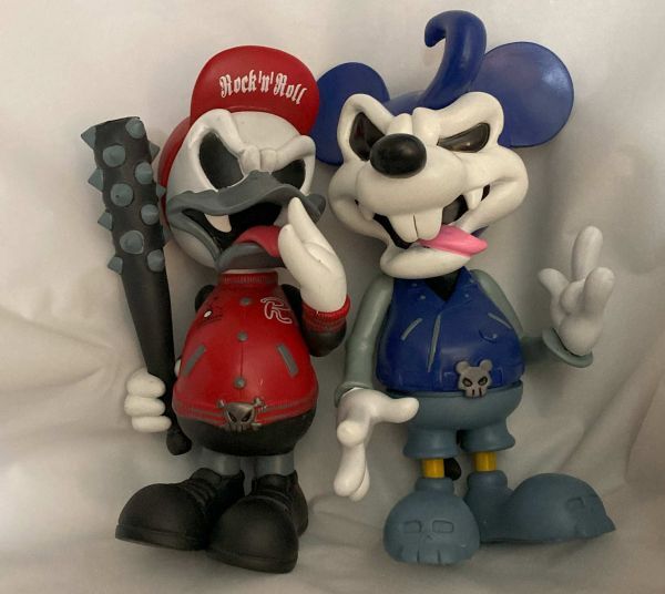 中古】デビルミッキー&ドナルド&スティッチ フィギュア 検)tokyo guns