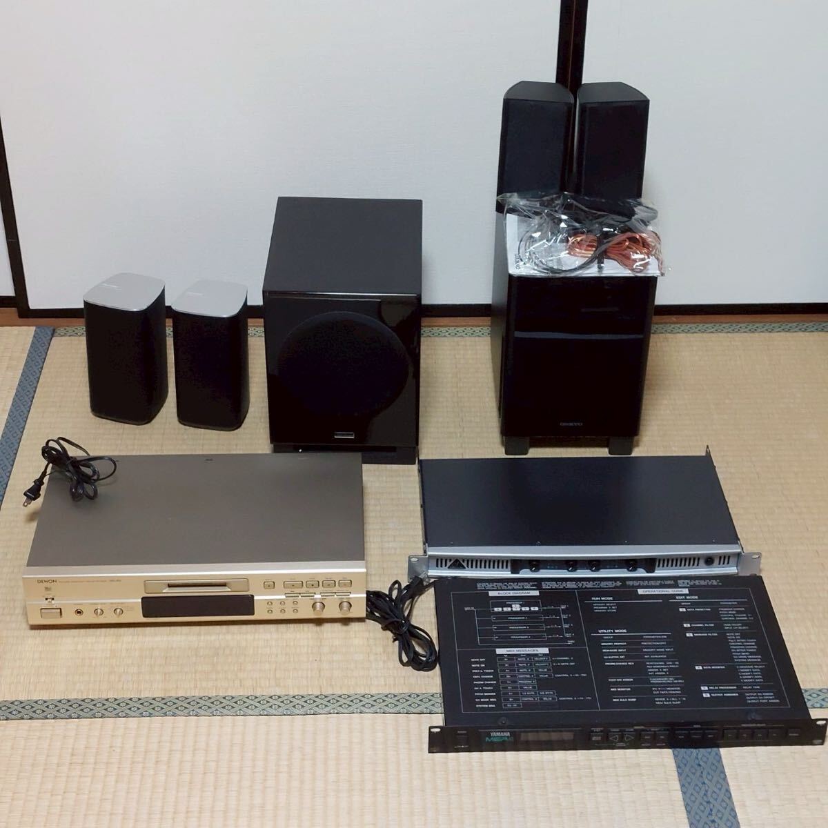 Pioneer パイオニア SA-SWR35 S-SWR323 セットホームシアター 5.1ch