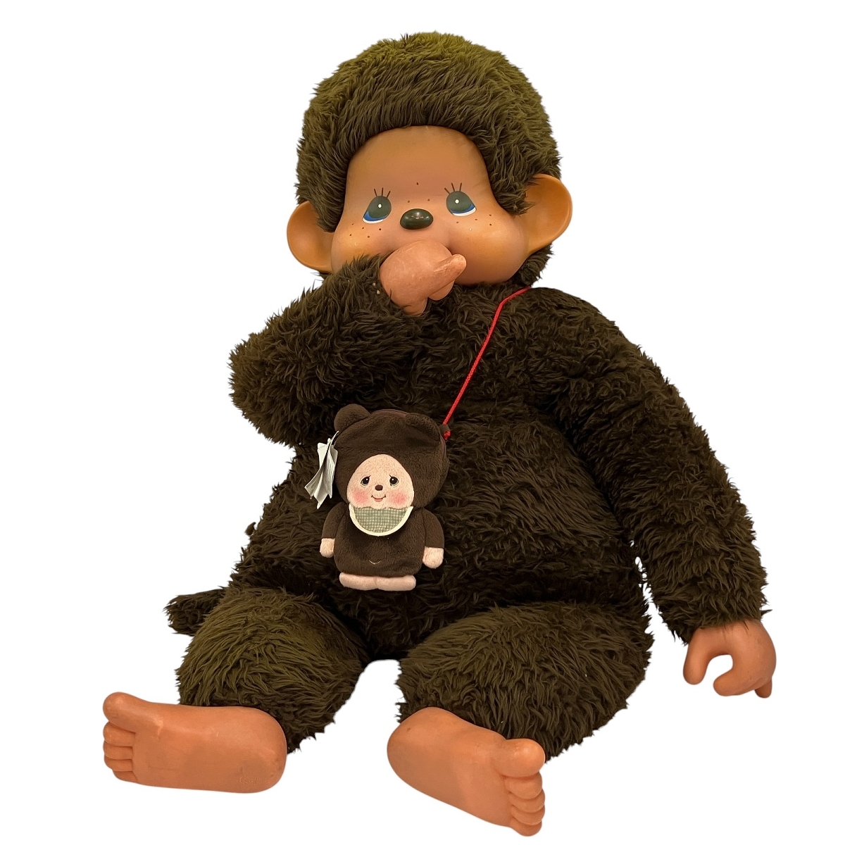 レア☆鹿児島限定 モンチッチ黒ブタ S 豚 セキグチ ぬいぐるみ グッズ