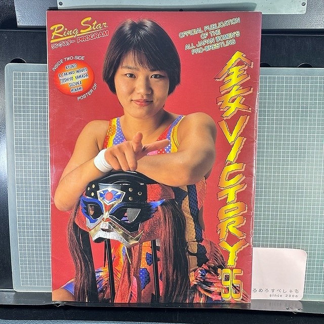 目立った傷や汚れなし】☆全日本女子プロレス パンフレット☆「GO GO