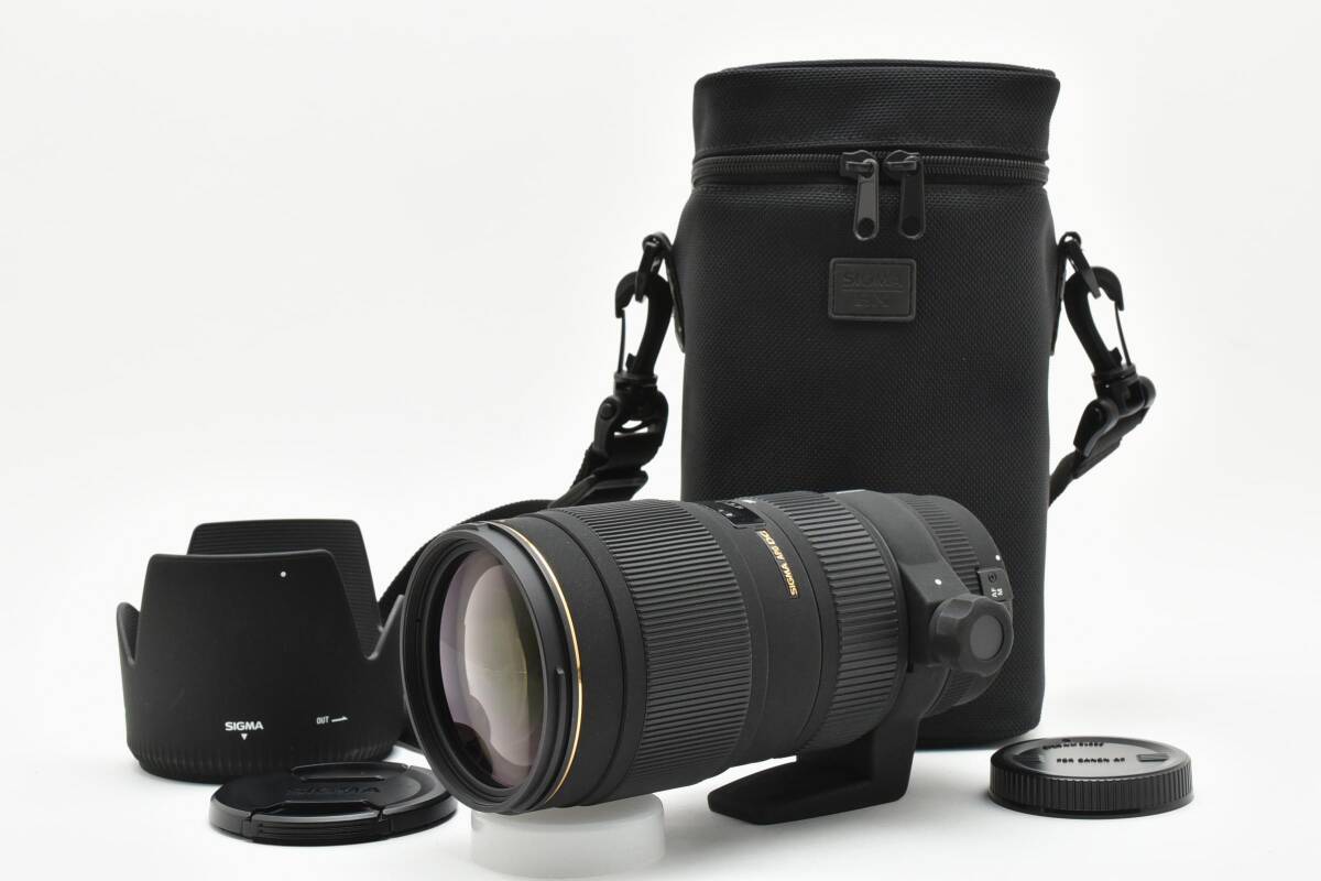 Objectif Sigma EX 70-200mm F/2.8 APO DG Macro HSM II – Pour Pièces (défectueux)