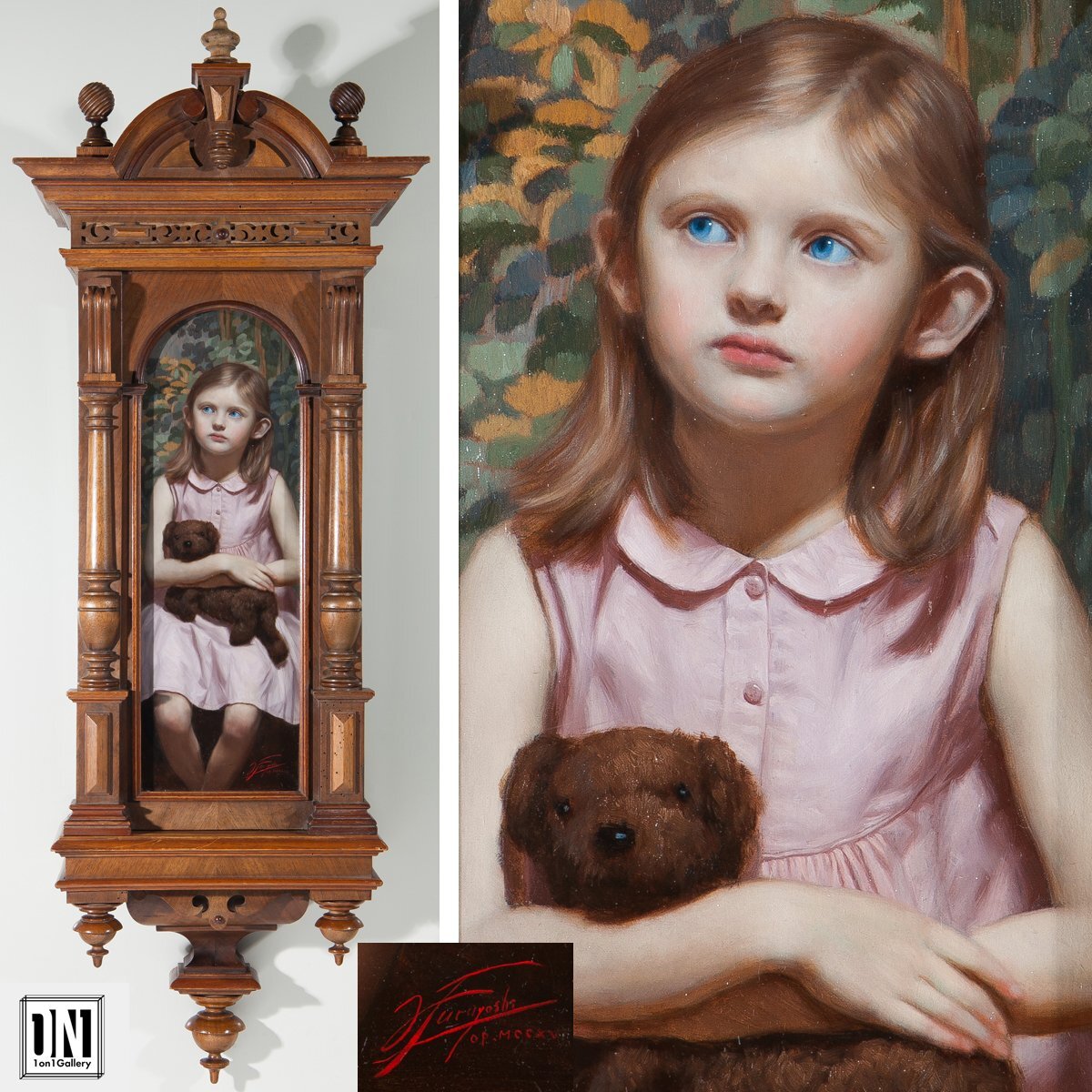 辻真砂、【彷徨】、希少な額装用画集より、新品額装付、状態良好 真作保証 辻真砂50号月光の裸婦 美術家名鑑750万圧巻のリアリズム