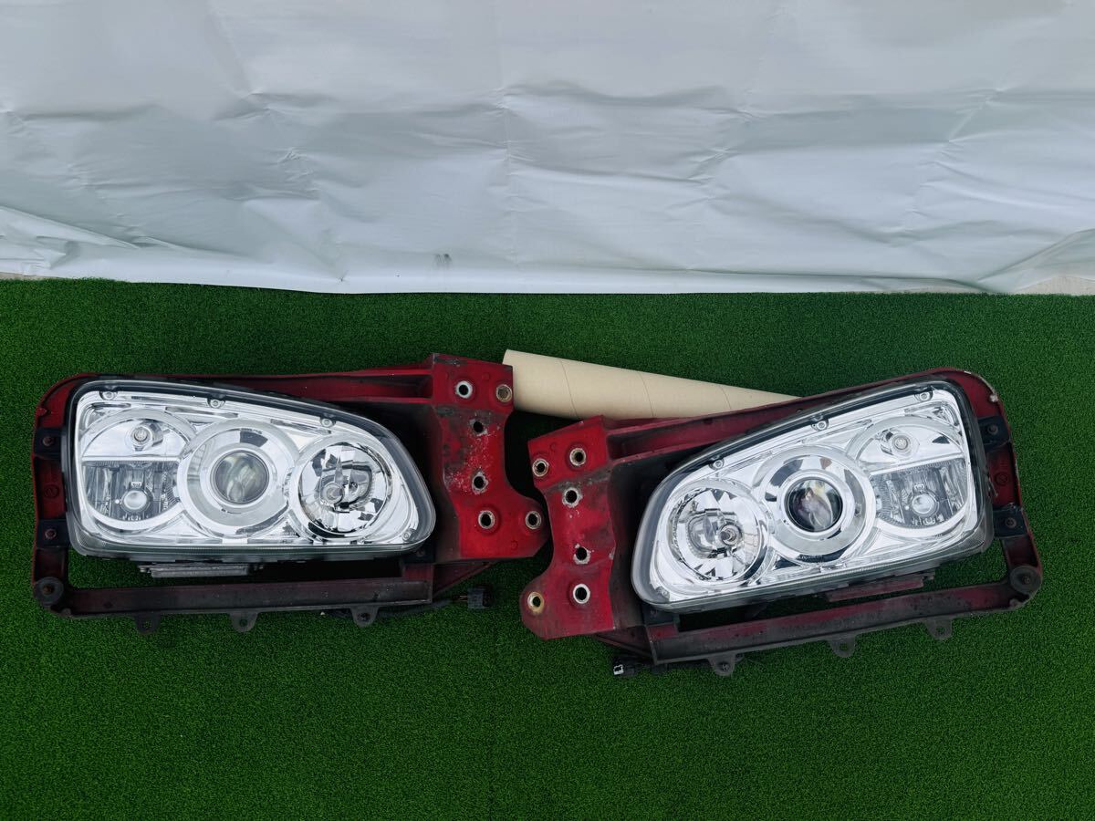 良品 日野 プロフィア レンジャー HID 純正 ヘッドライト左側 KOITO 