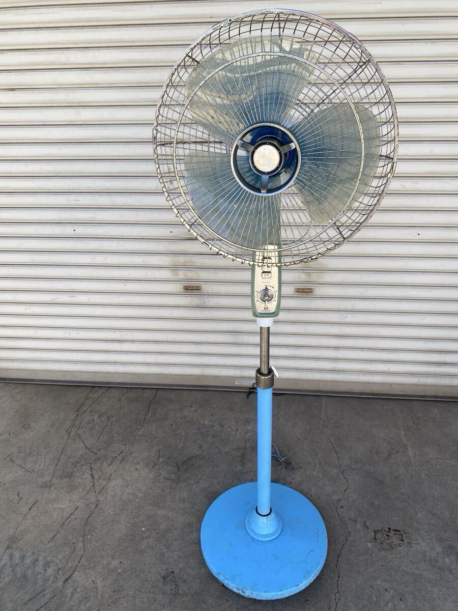 傷や汚れあり】HITACHI 612-BB 20cm 3枚羽根 養蚕用 扇風機 動作OK