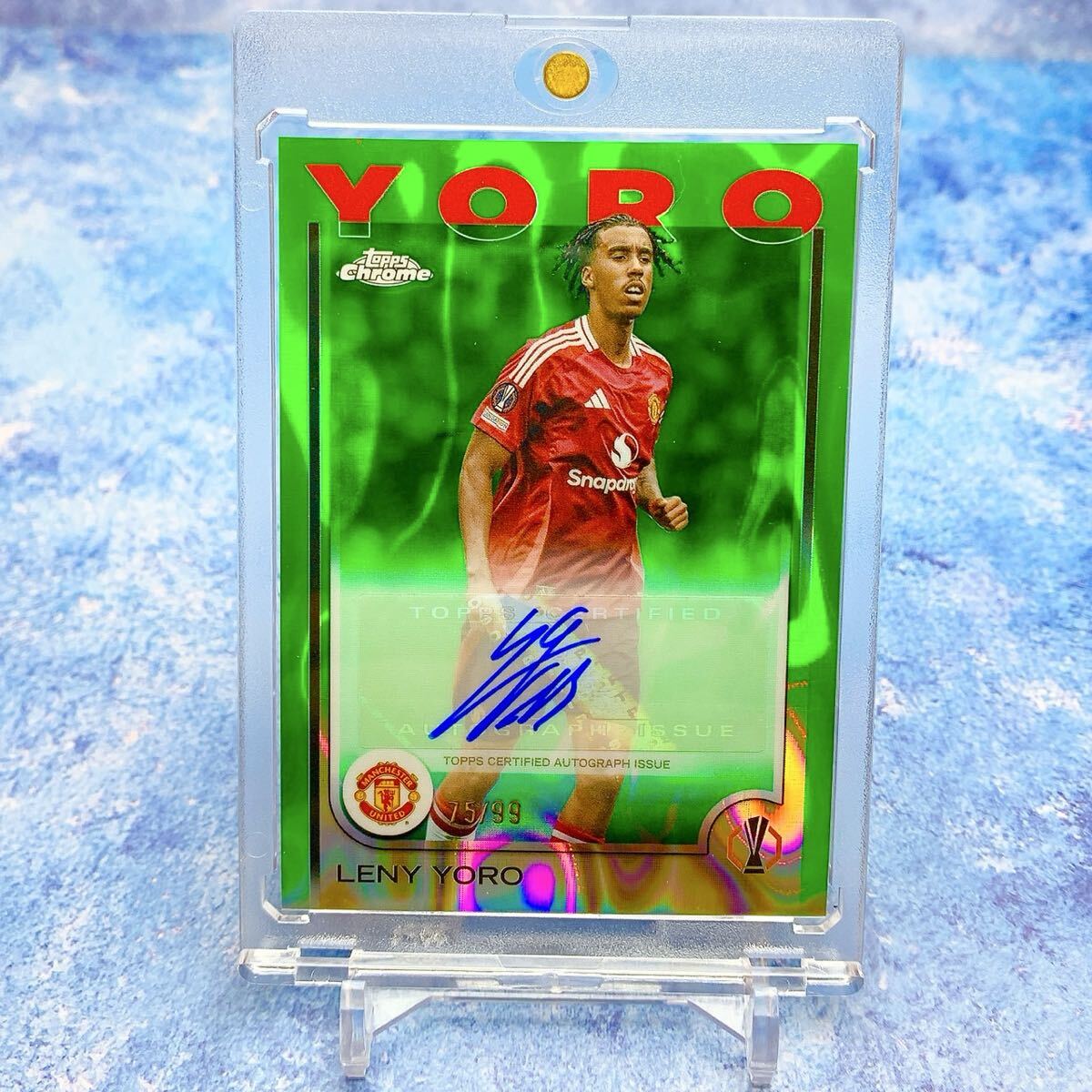 最終アッパーデックダレン・フレッチャーサインカード 最終アッパー