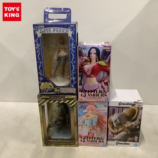 1円〜 未開封含 ONE PIECE Grandista モンキー・D・ルフィ ギア5 II GLITTER &amp; GLAMOURS しらほし姫 他の1番目の画像