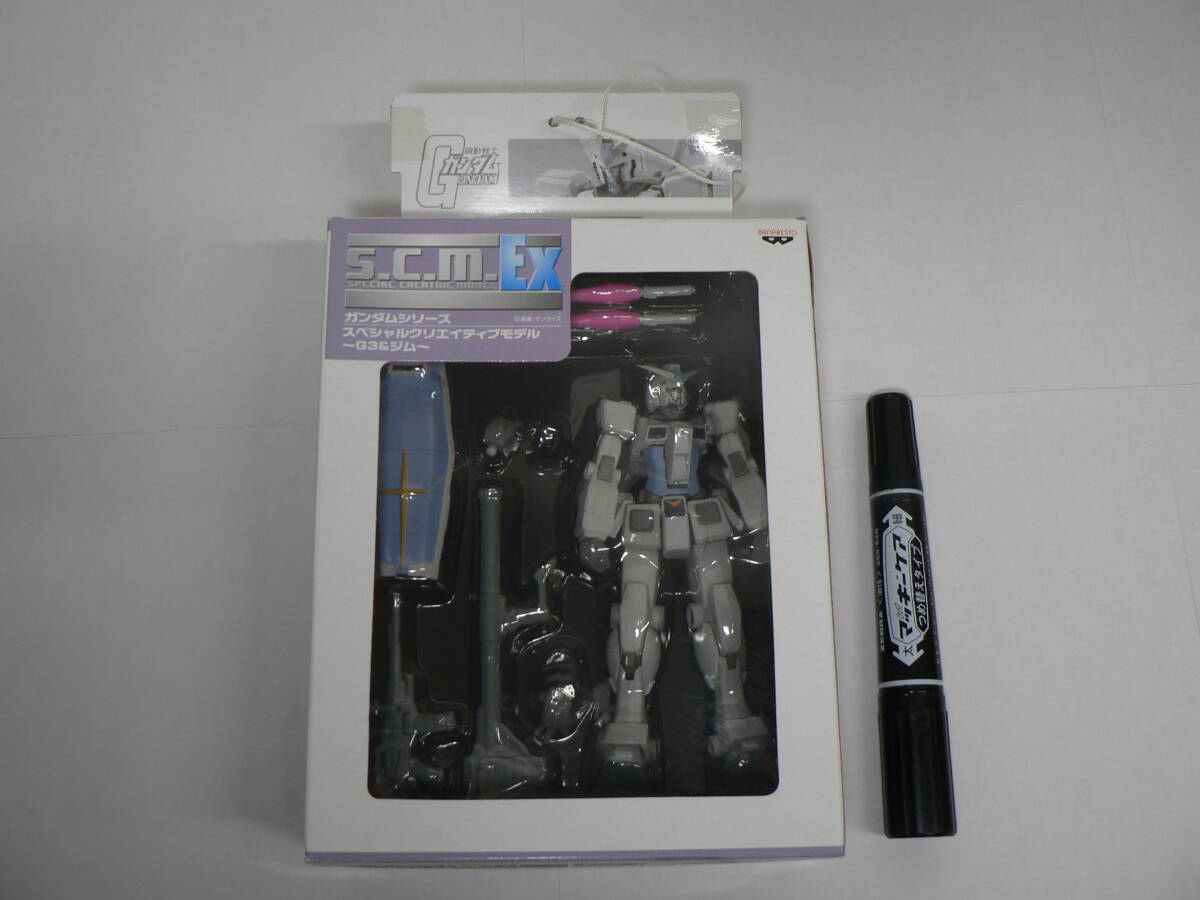 未開封 フィギュア 機動戦士ガンダム『S.C.M. EX ガンダムシリーズ スペシャルクリエイティブモデル : G3』バンプレスト C476の1番目の画像