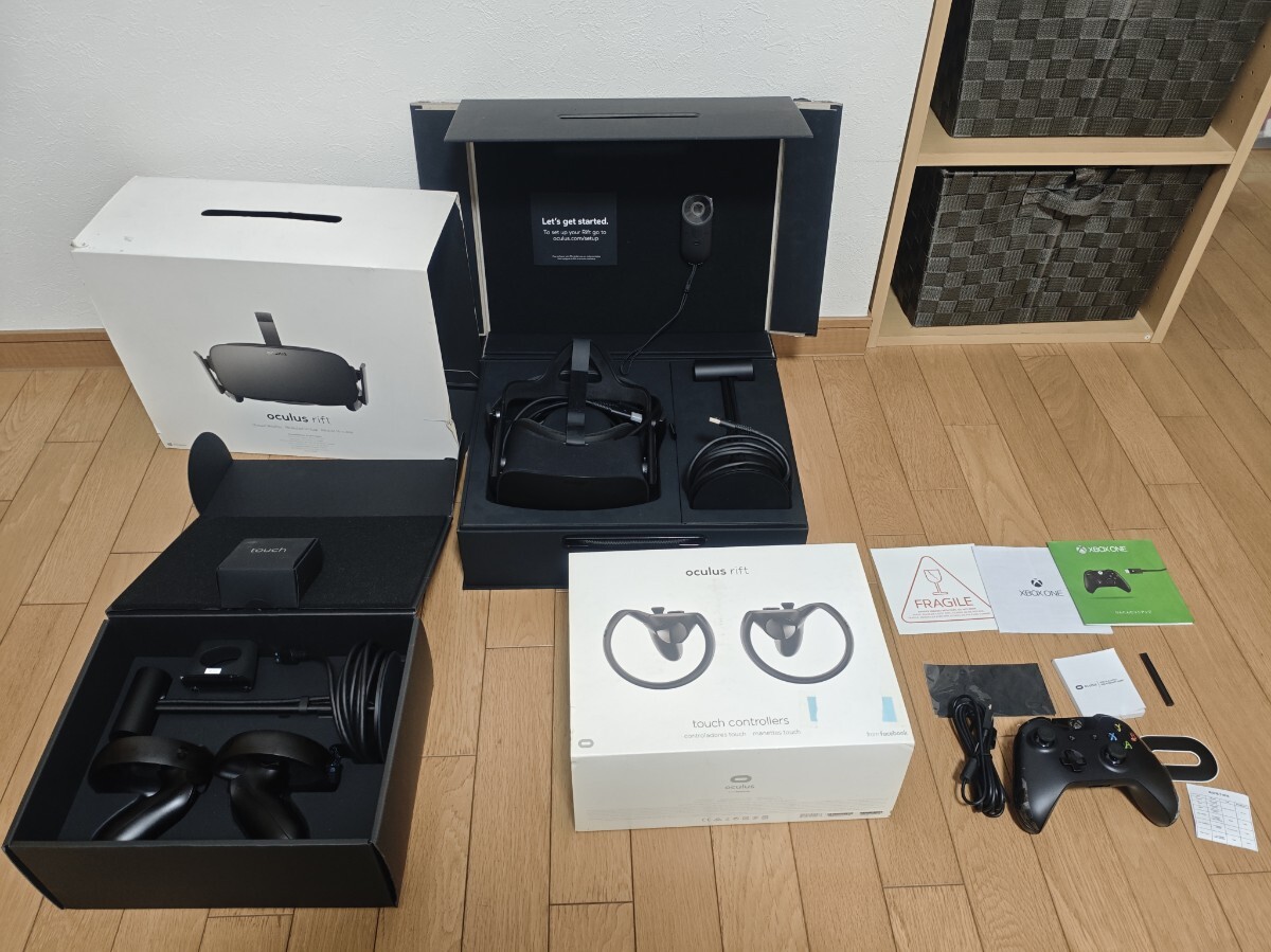【目立った傷や汚れなし】動作品 超美品 oculus rift & touch controllersの落札情報詳細 - Yahoo ...