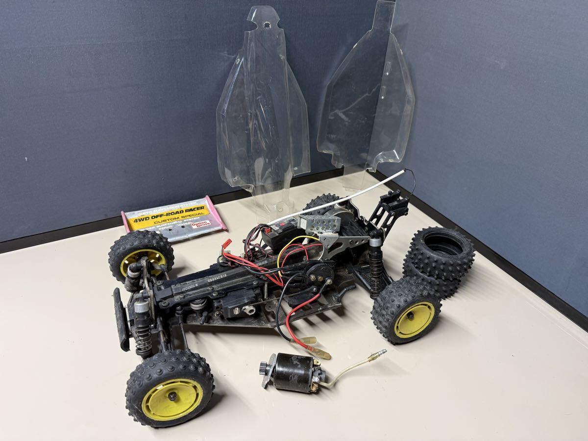 ニチモ スピリットFF 1/10電動ラジコンバギー 当時物 1985年製 ニチモ スピリットFF 1/10電動ラジコンバギー 当時物 1985年製 ニチモ