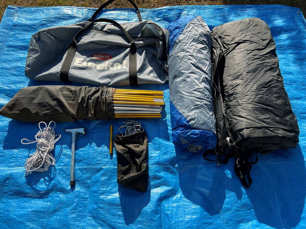 札幌発 Eureka! Tent WIND RIVER 6 アウトドア 大型 テント 6人