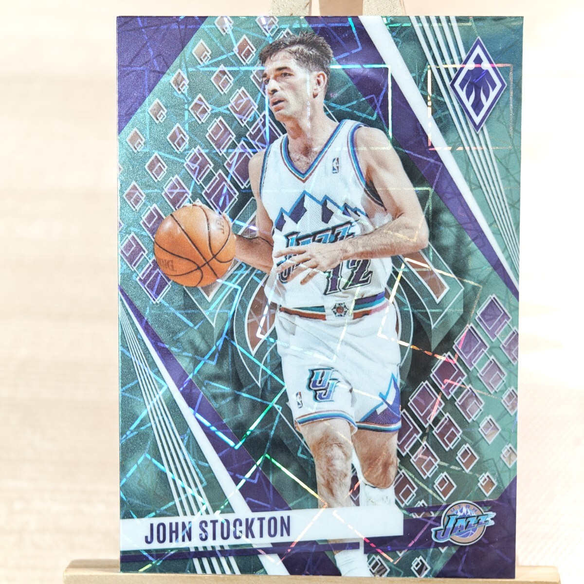 John Stockton 】2018-19 Panini Revolution Auto！！ジョン・ストック