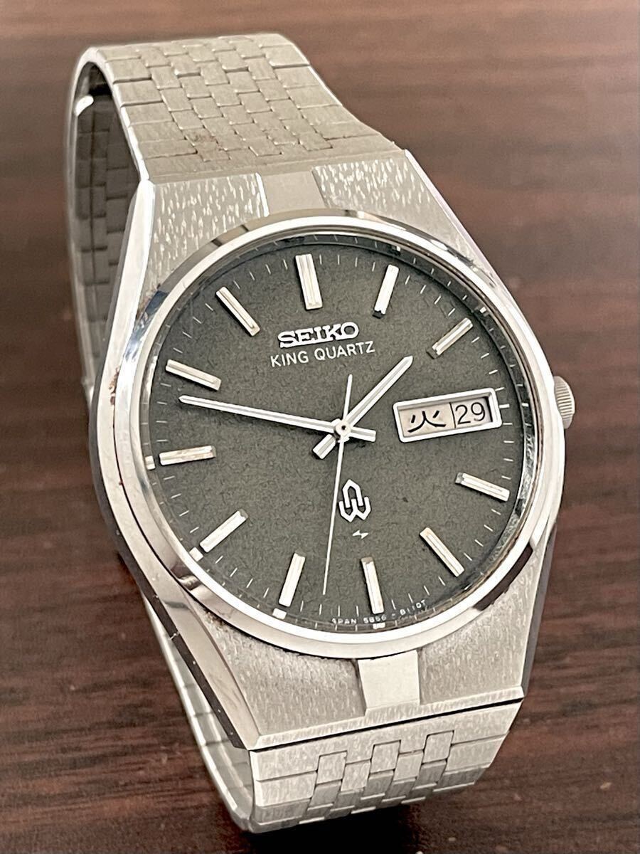 稼働品 SEIKO KING QUARTZ セイコー キング クォーツ 4823 8110 稼働品