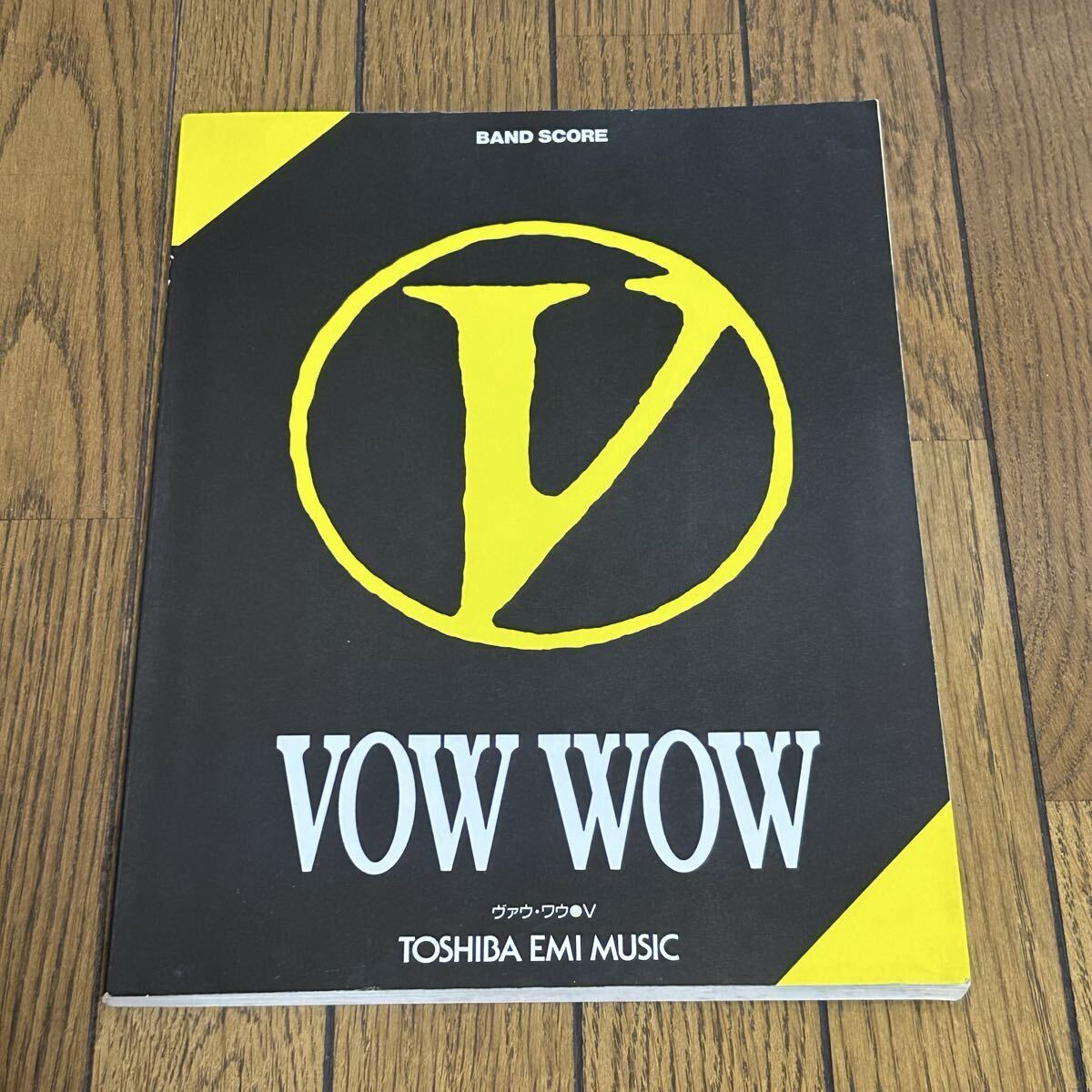 値下げ中！VOW WOW III バンドスコア　山本恭司　ヴァウワウ 楽譜】VOW WOW / HURRICANE バンド・スコア from68 / BOWWOW (バンド