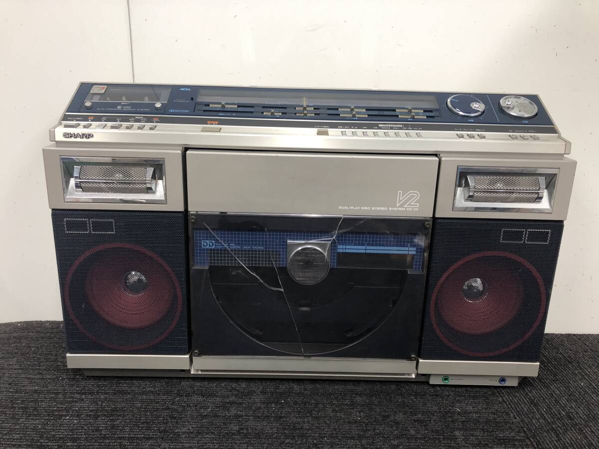 SHARP シャープ VZ-V3 日本製 縦型レコード両面演奏 ステレオ レコード 