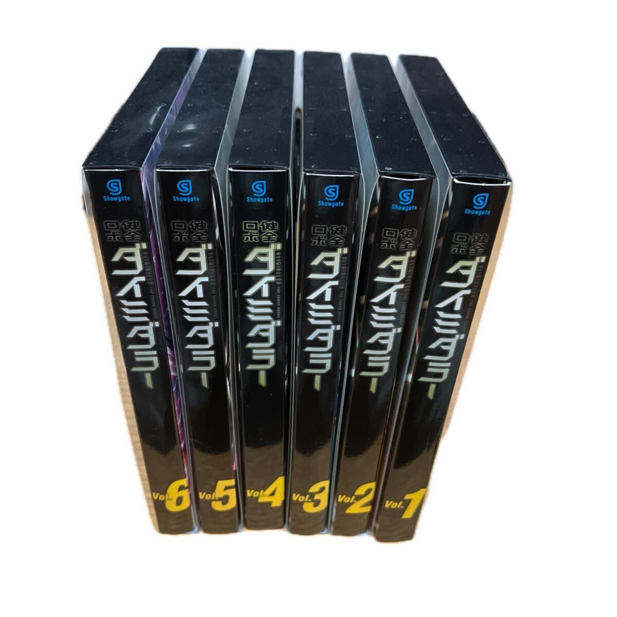 新品】【未開封BD】初回限定版全巻セット □健全ロボ ダイミダラー 全6