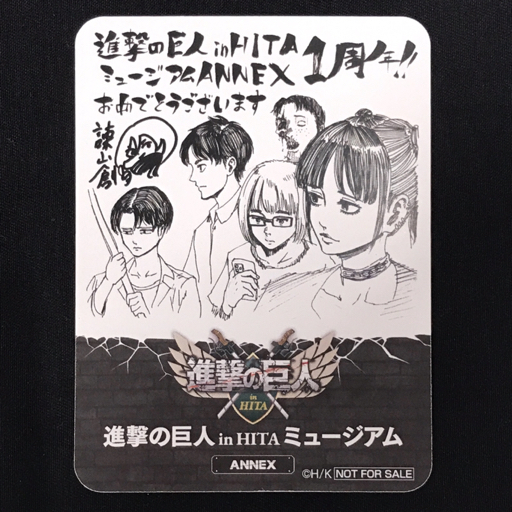 新品】進撃の巨人 ヘキサライド 進撃のスクールカースト 缶バッジ