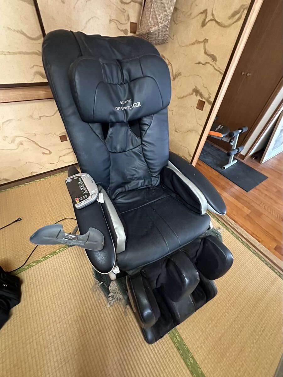やや傷や汚れあり】○マッサージチェア～実用品○ナショナルモミモミ肩