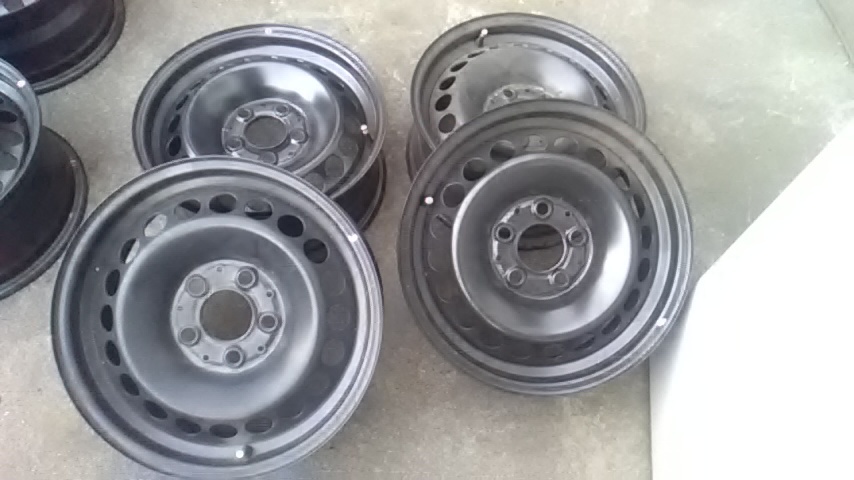 BENZ W124 純正 スチールホイール 6 1/2Jx15ET49 5穴 4本セット