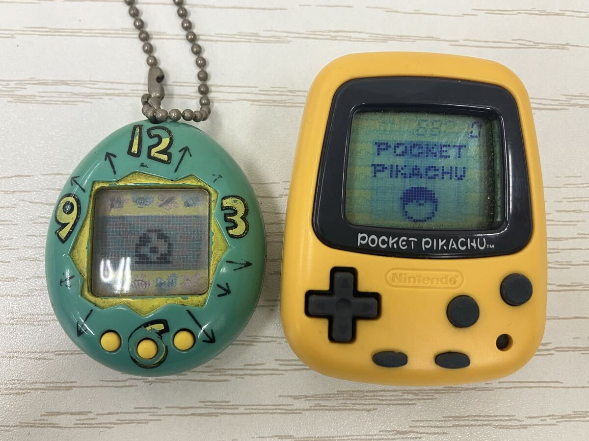 ポケットピカチュウ万歩計たまごっちセット！未開封品です。 起動確認済み】万歩計 ポケットピカチュウ ポケットサクラ たまごっち