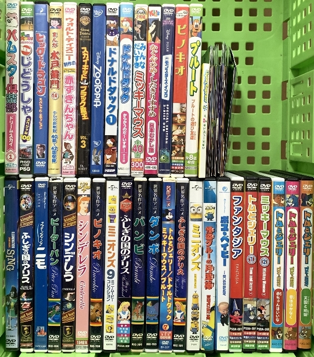 ☆ジャンク アニメ/キッズアニメDVD まとめ売り 58本セット 9-5008-2の