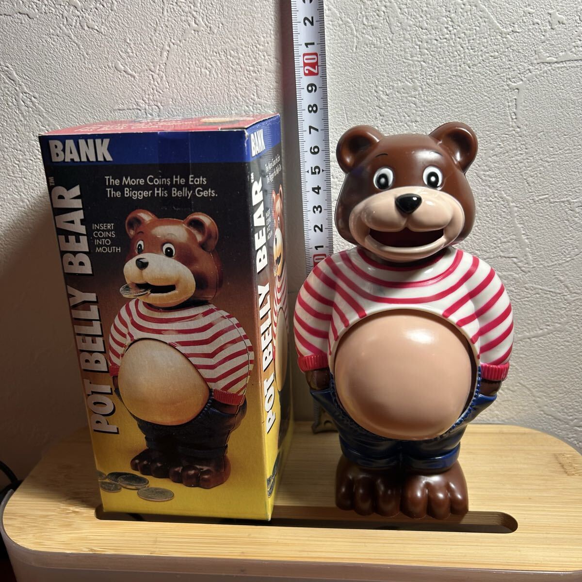 pot belly bear bank 貯金箱 vintage POT BELLY BEAR BANK 6体 クマ貯金箱 ビンテージの通販 by さとなか's