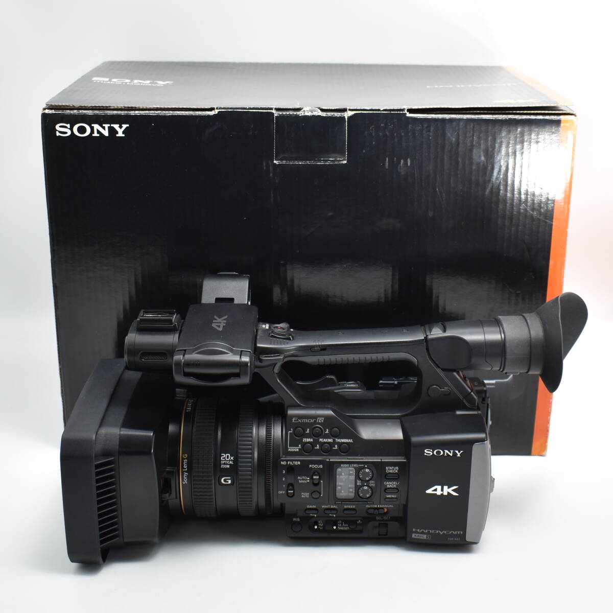 #10846 SONY ビデオカメラ Handycam FDR-AX1 デジタル4K FDR-AX1の1番目の画像